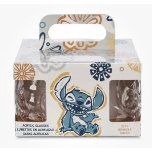 Stitch Acrylic Glasses Set